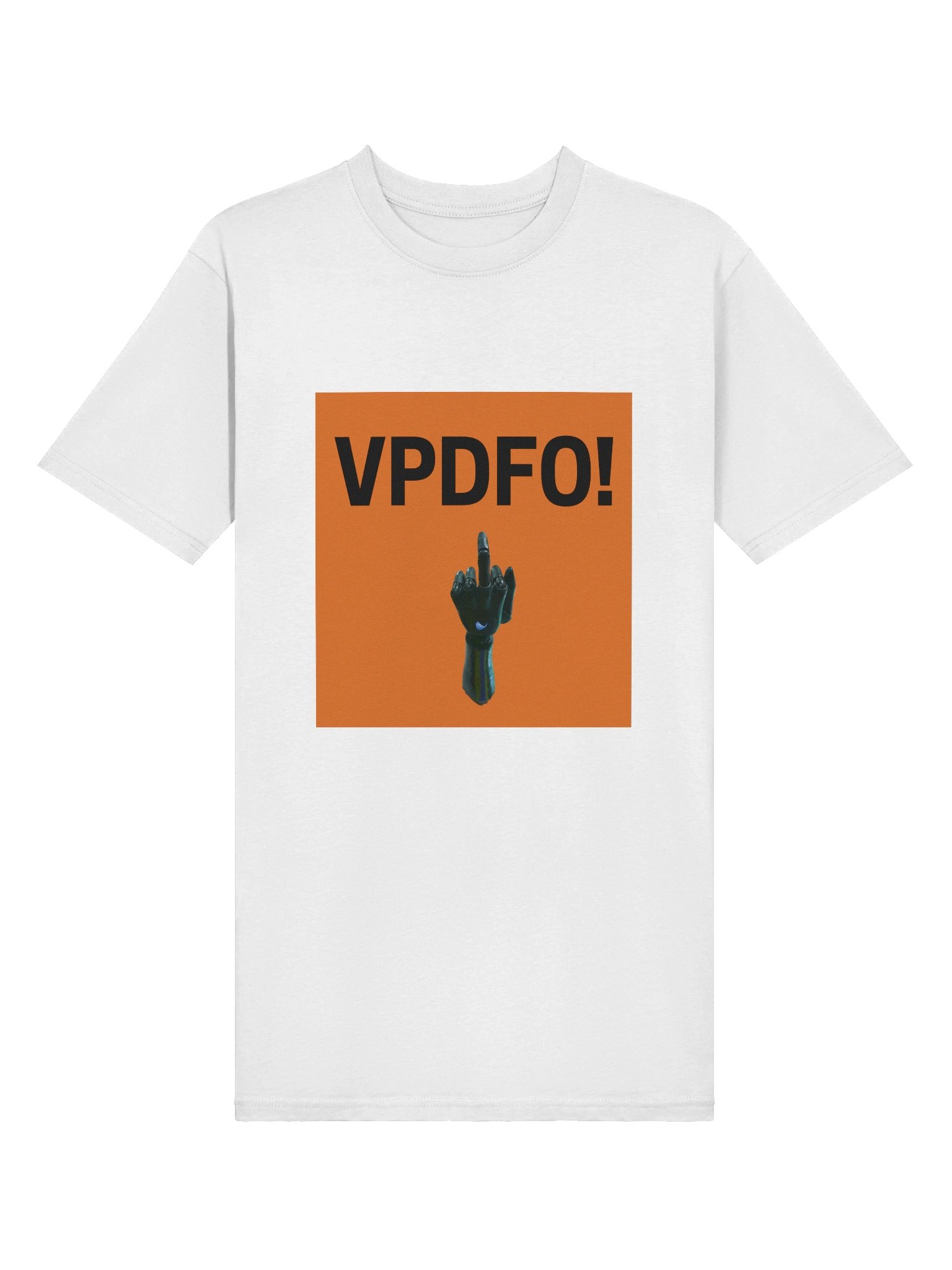 VPDFO premium tee - white product image (3)