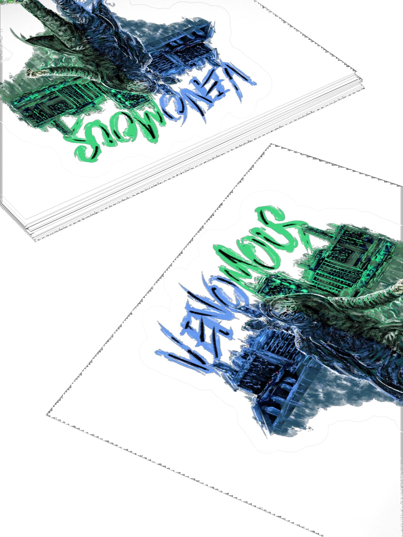 TOXIC TOWN Sticker product image (7)