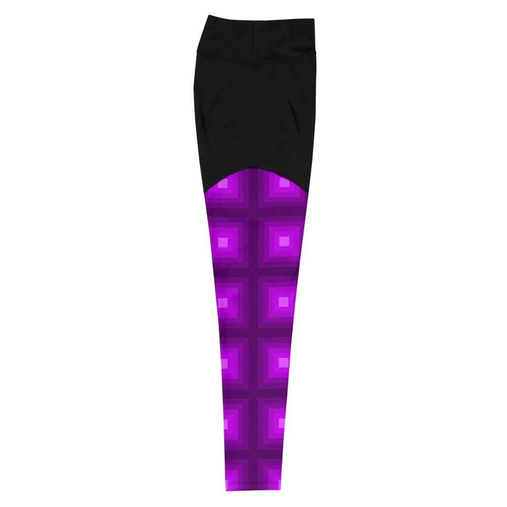 Purple 3D Gradient Squares product image (10)