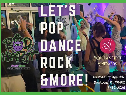 Get ready to dance the night away with Bad Habit, a high-energy, six-piece cover band from Connecticut that brings the best o...