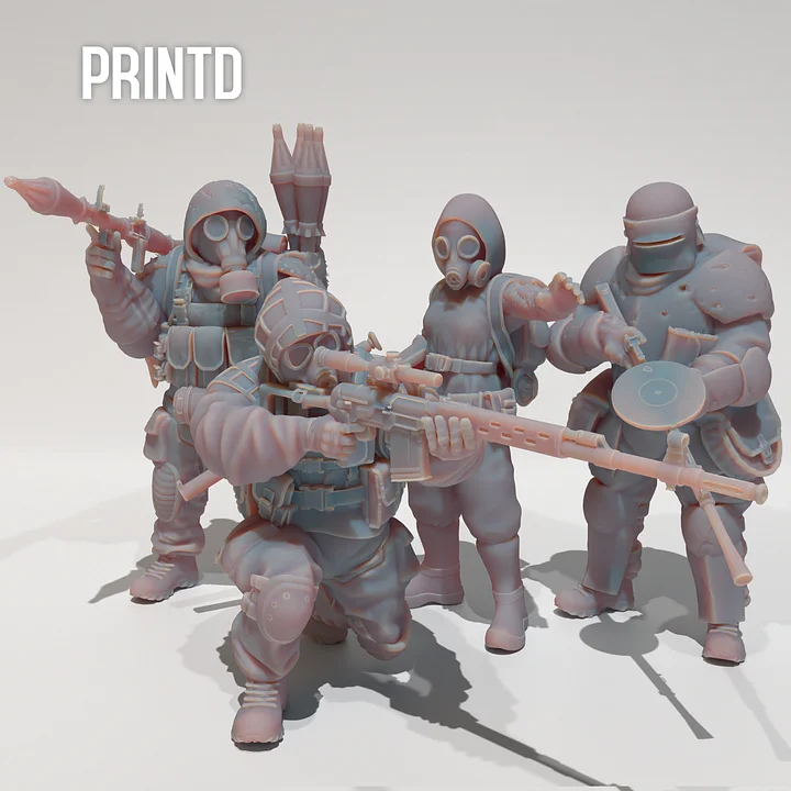 After the Fall Part 1 - Post Apocalyptic Zona Alpha Wargame Hobby Resin Scale Models product image (1)