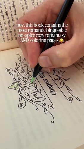 Tell me you haven’t been tempted to color in the chapter headings in your Charmed Leaf Legacy books 😜 Even better—tell me you...