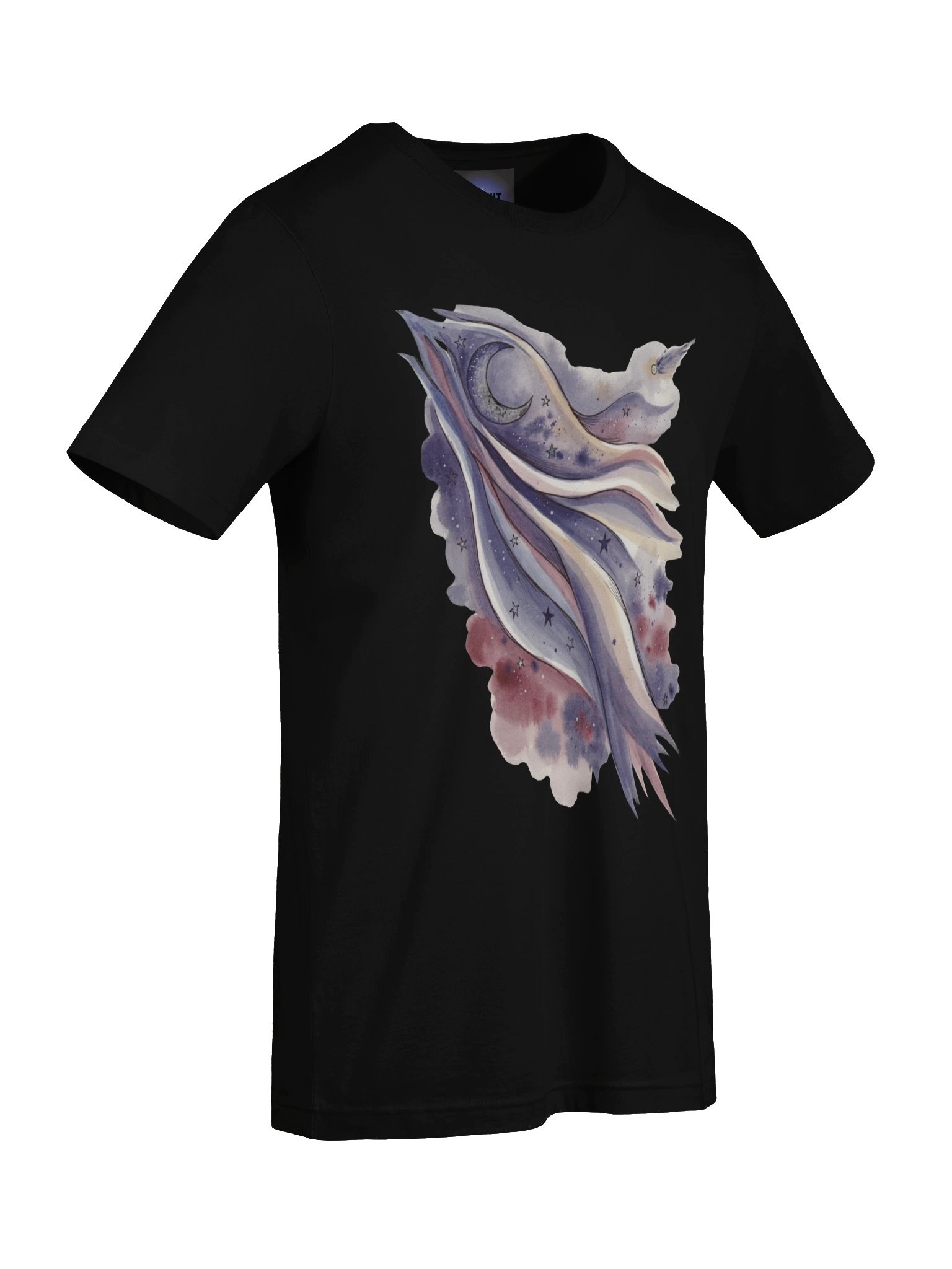 Midnight Veil Starry Wing T-Shirt product image (68)