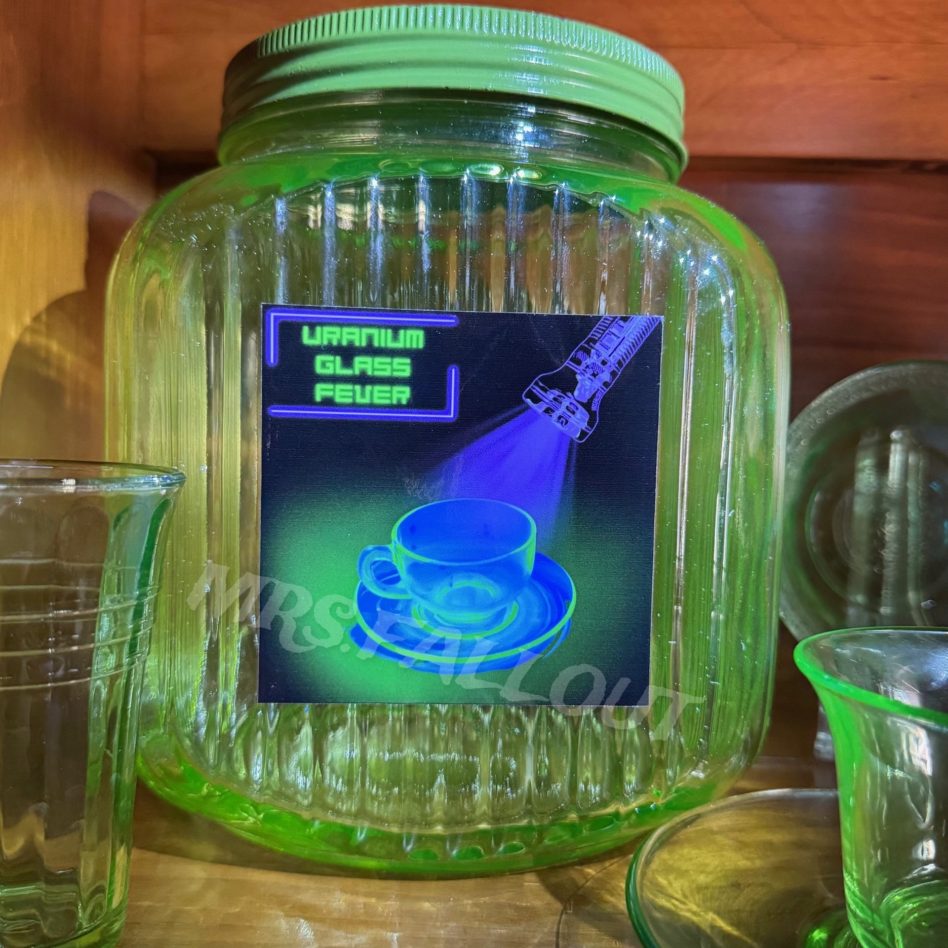 Uranium Glass Fever Sticker product image (1)