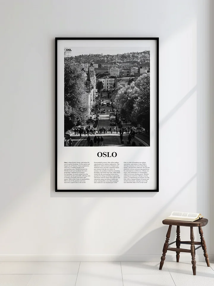 Oslo 02 Newspaper Poster product image (2)
