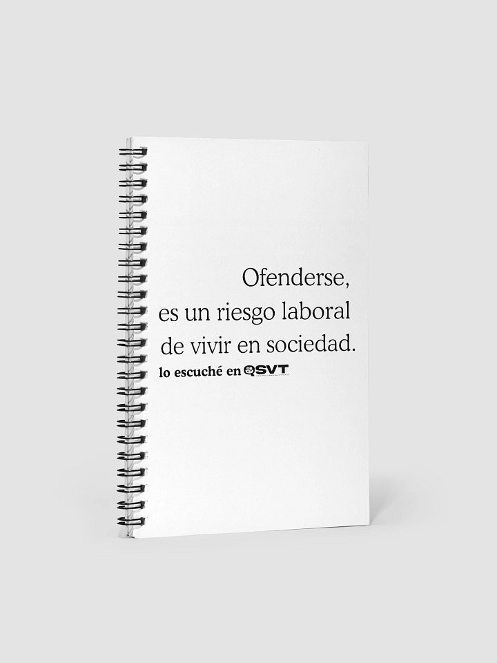 Cuaderno espiral OFENDERSE product image (1)