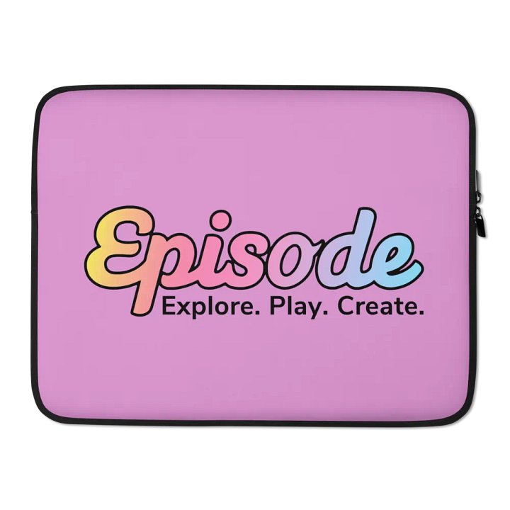 Episode Laptop Sleeve Pink With Gradient Logo product image (2)
