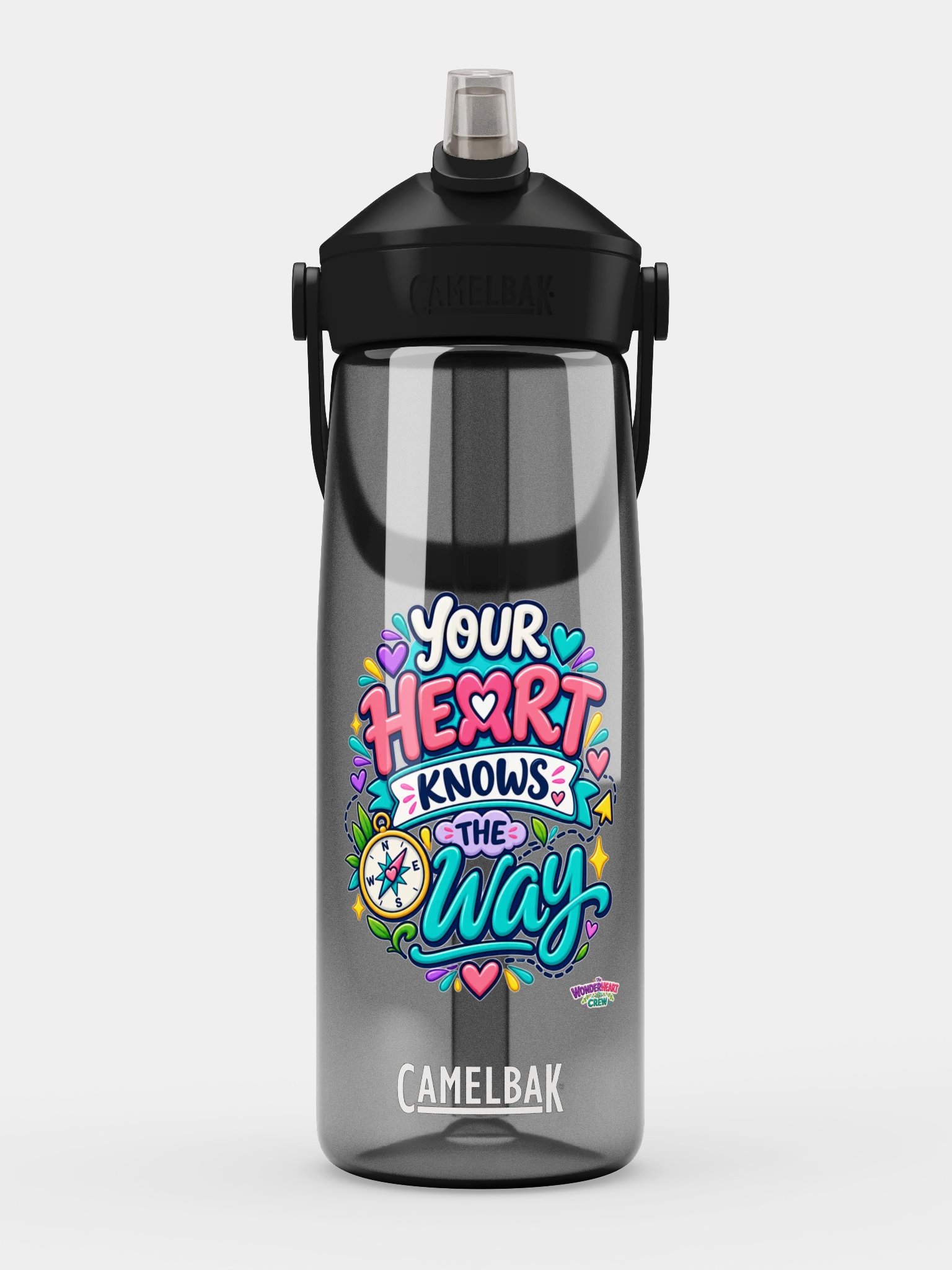 CamelBak Thrive® Flip Straw Inspirational Water Bottle - Your Heart Knows The Way product image (1)