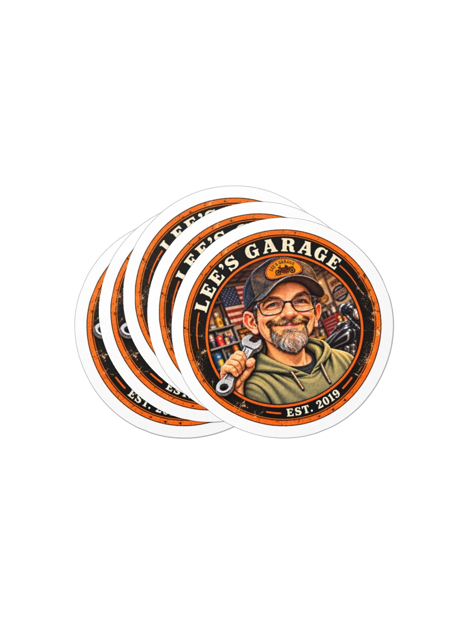 Lee's Garage Classic Logo Decal product image (9)