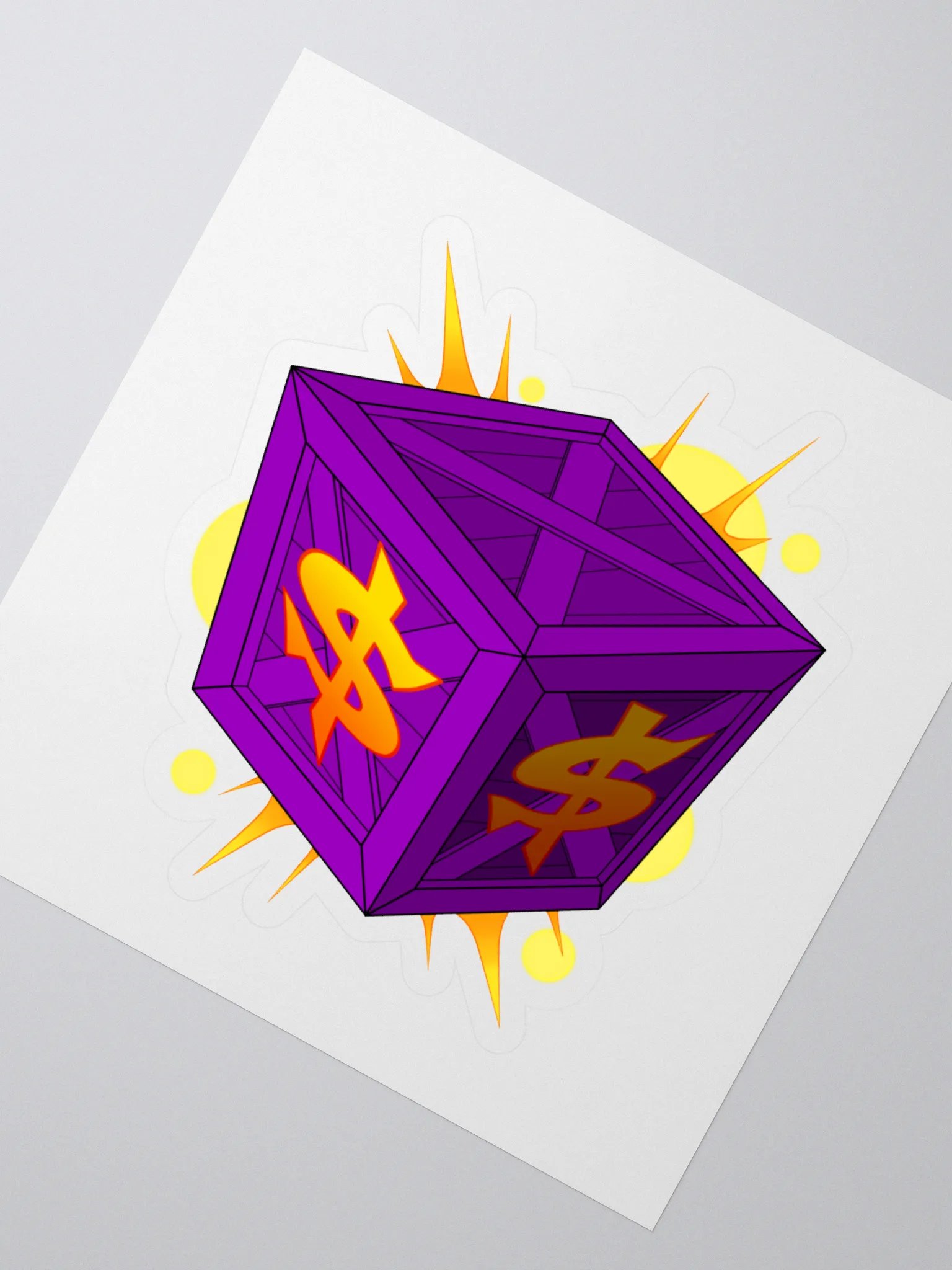 Powered by Money Sticker product image (2)