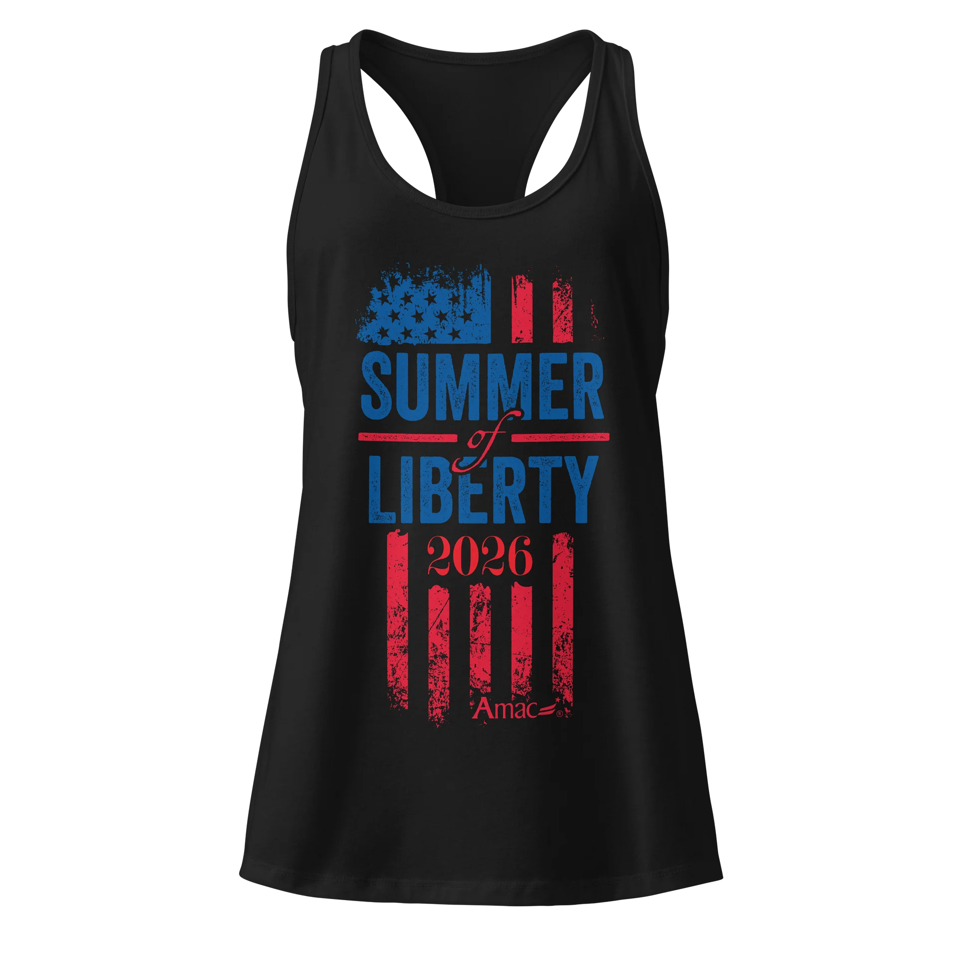 AMAC Summer of Liberty Women's Racerback Tank product image (1)