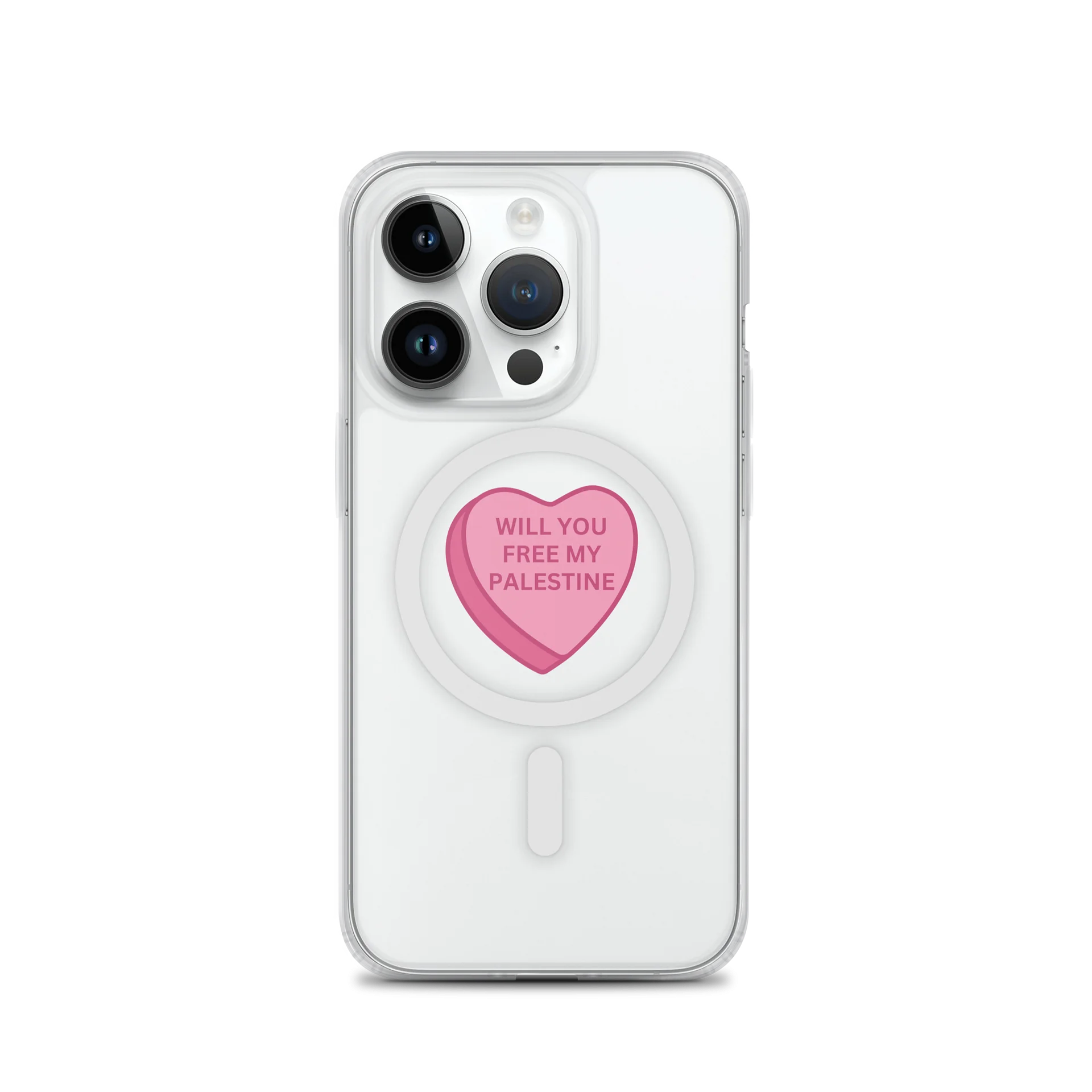 Will You Free My Palestine iPhone Case WYFMP MegSafe product image (3)