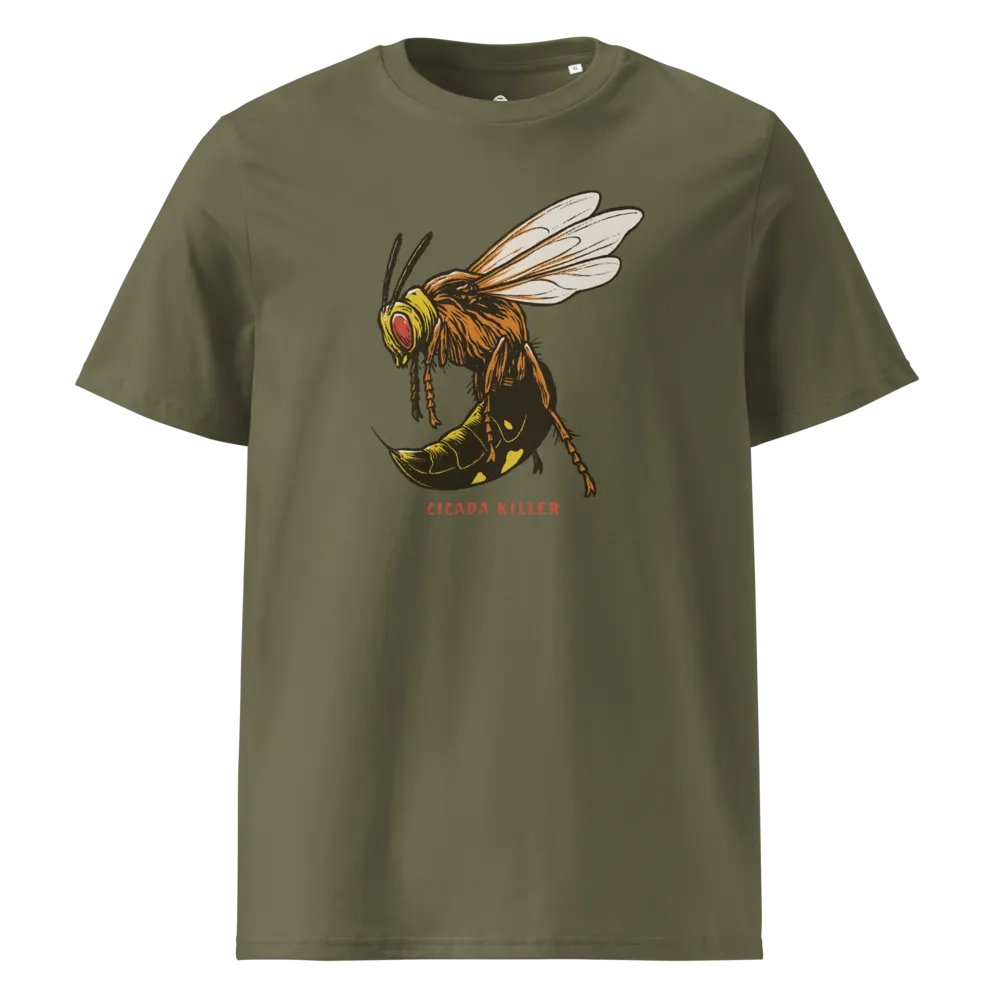 Cicada Killer STING COLLECTION Organic Unisex T-Shirt product image (1)