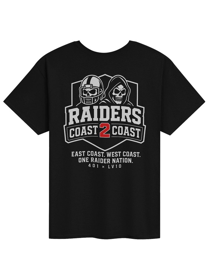 Raiders Coast2Coast Official Tee product image (2)