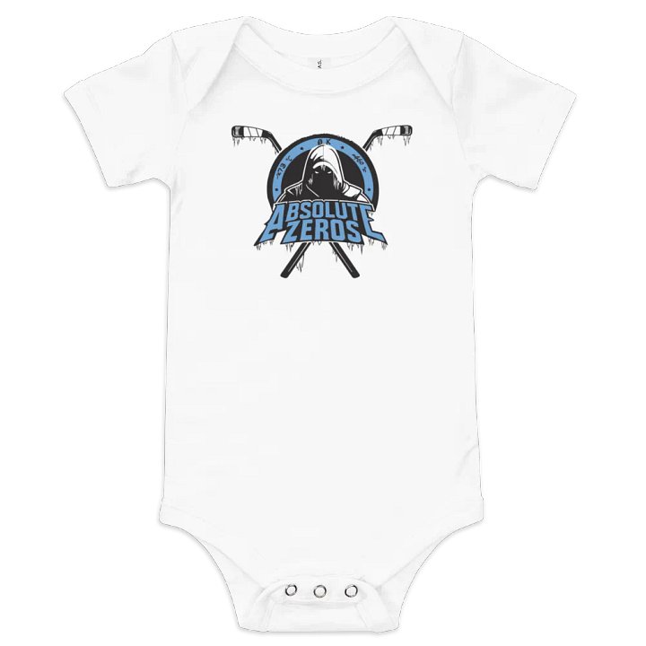 Bella+Canvas Baby Short Sleeve White One Piece product image (1)
