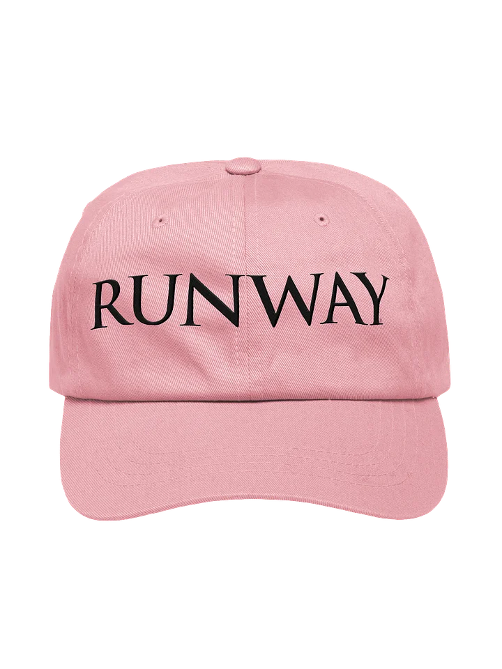 Runway Magazine Classic Pink Dad Cap product image (1)