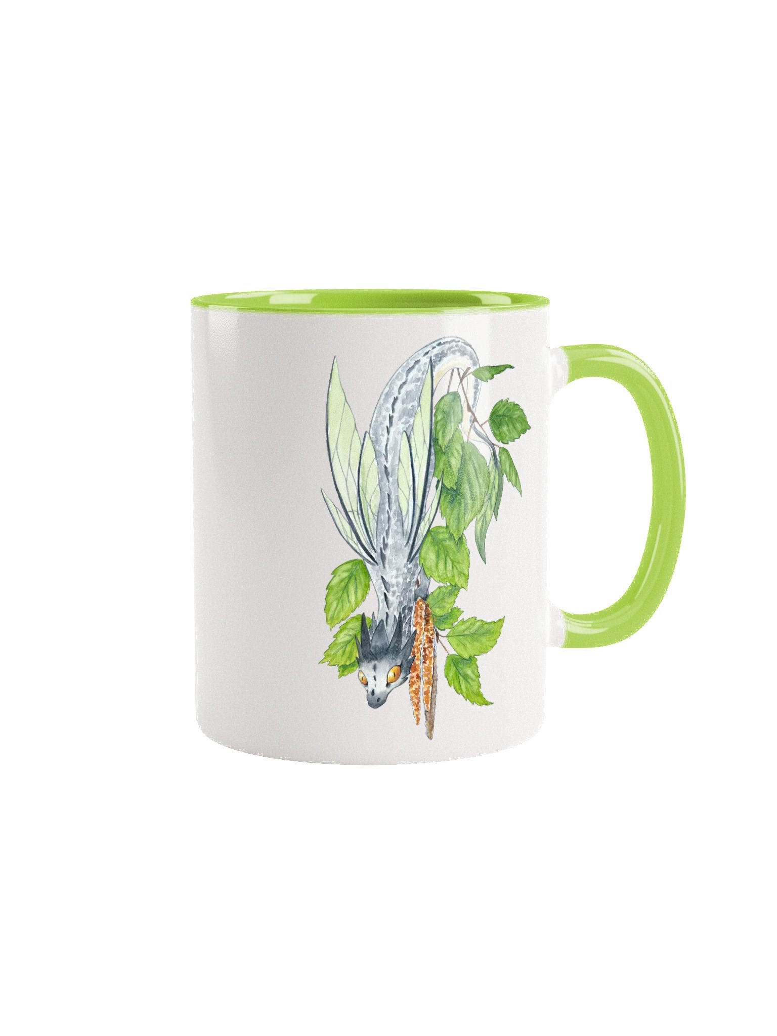 Birch Tree Dragon Inside Color Mug product image (1)
