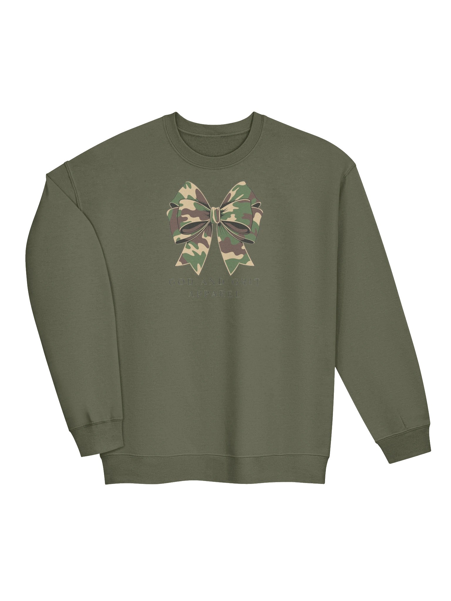 Camouflage Bow Sweatshirt product image (11)