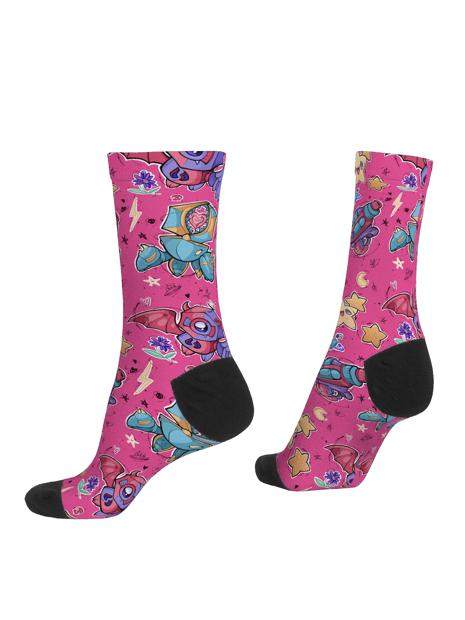 Galactic Dreams Crew Socks product image (4)