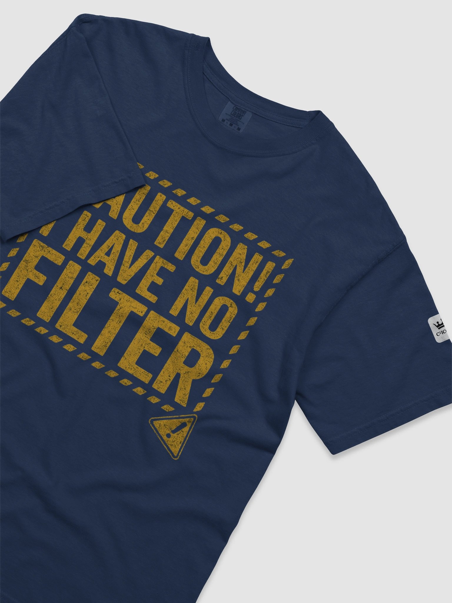 Caution: I Have No Filter Graphic T-Shirt product image (5)