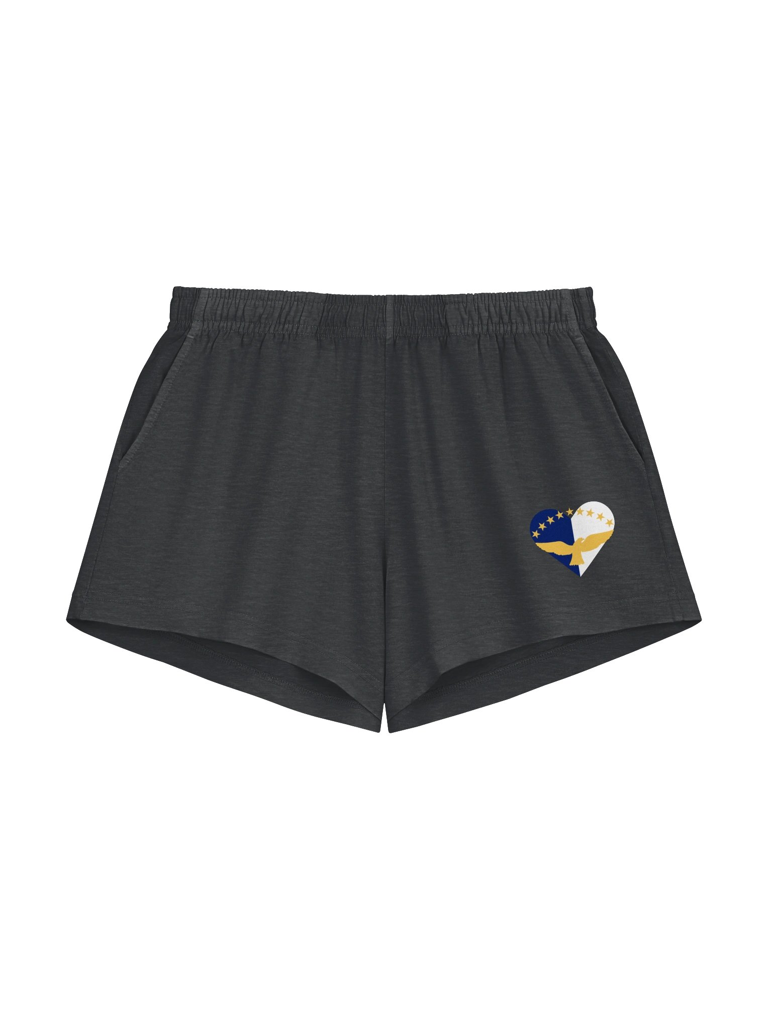 azores flag heart femme shorts product image (1)