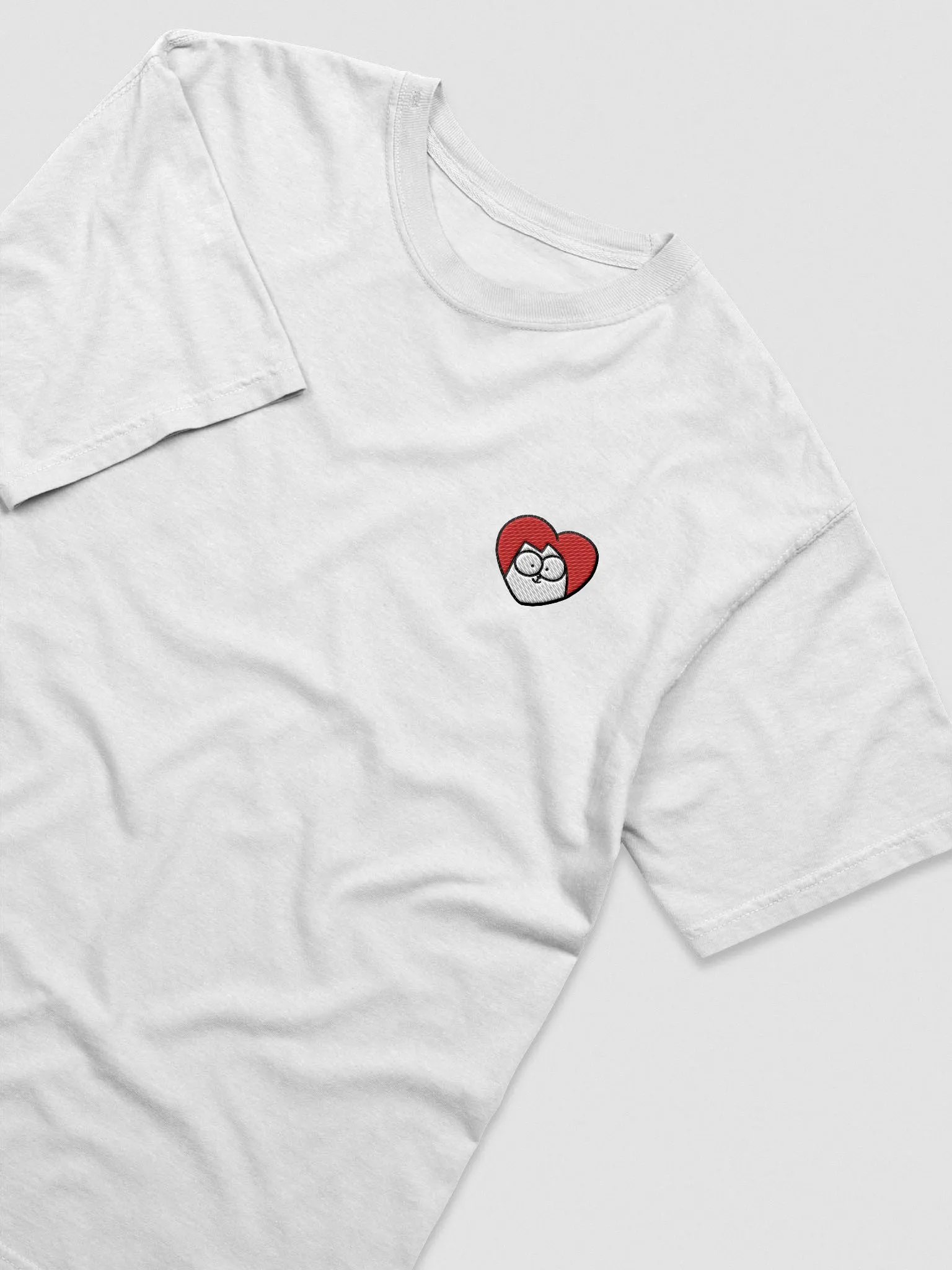 Embroidered Heart T-Shirt product image (1)