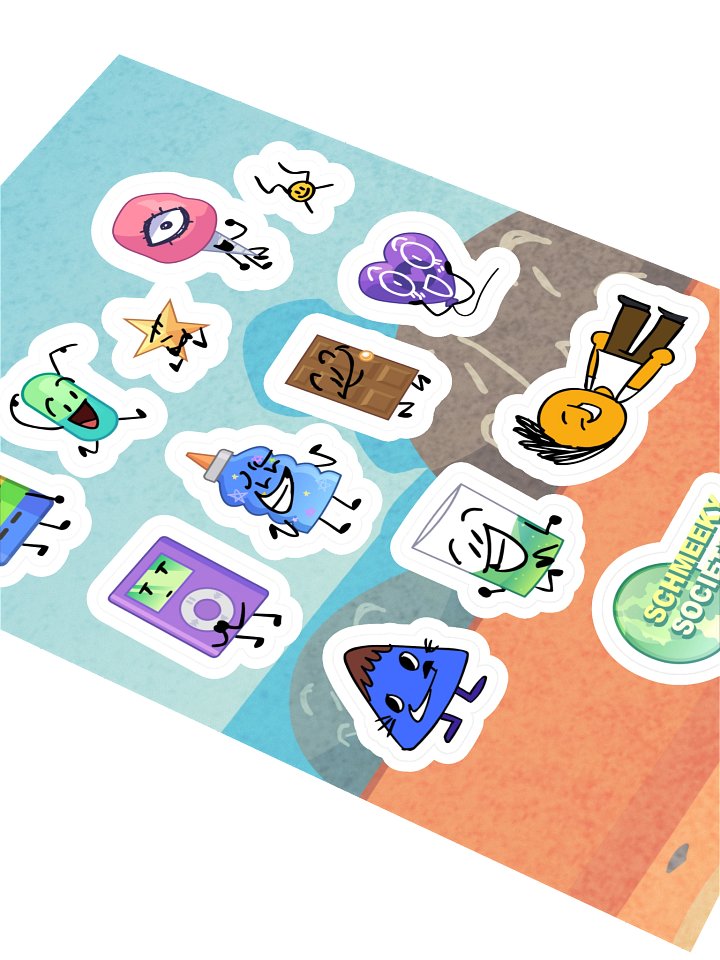Schmeeky Society Cast Stickers product image (2)