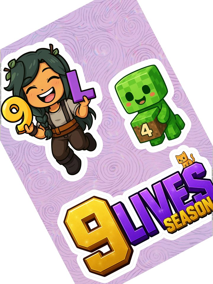 9LS4 Lumanessa Sticker Sheet product image (2)