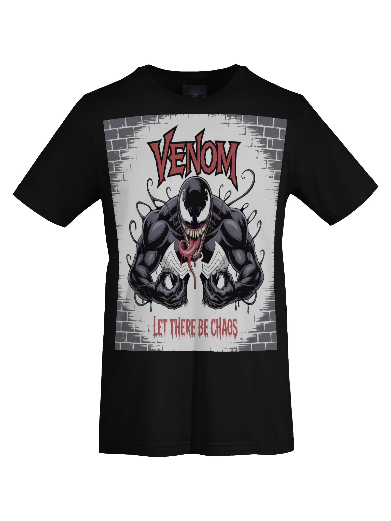 Let There Be Chaos: Venom Graffiti Supersoft Tee product image (1)