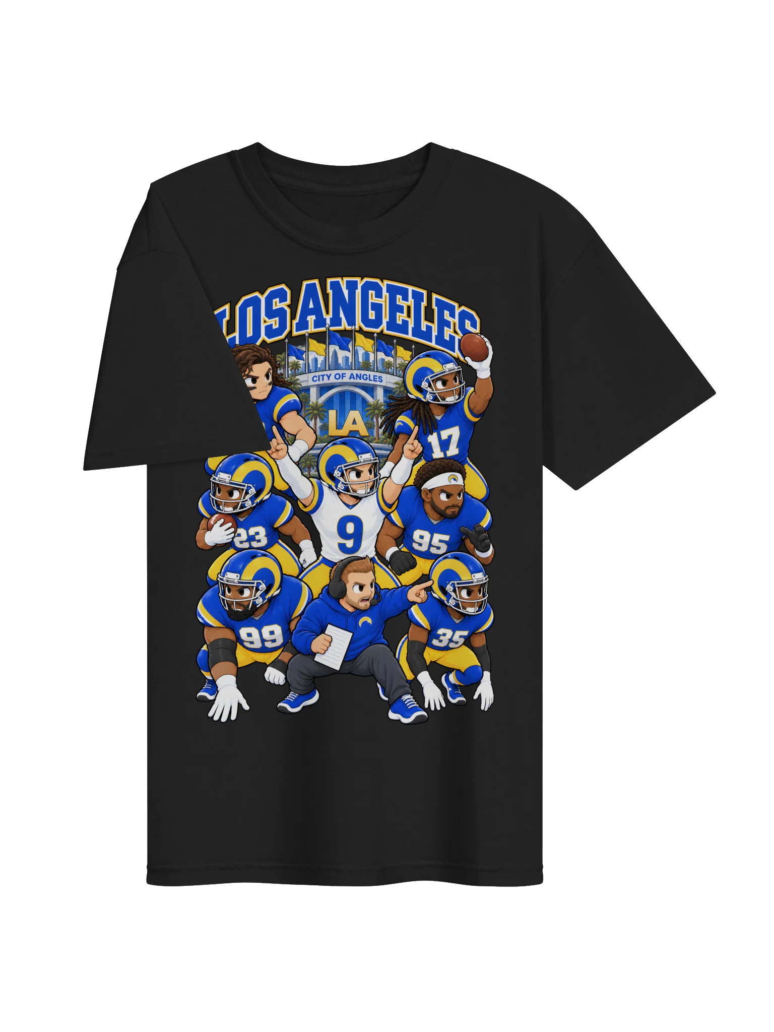 Los Angeles Football Animated Player T-Shirt product image (3)