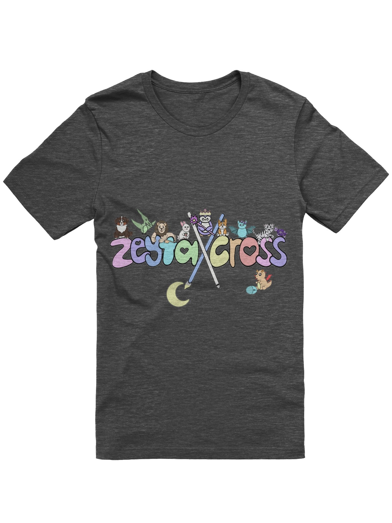 T-Shirt - Zeyta Cross Logo with Friends product image (6)