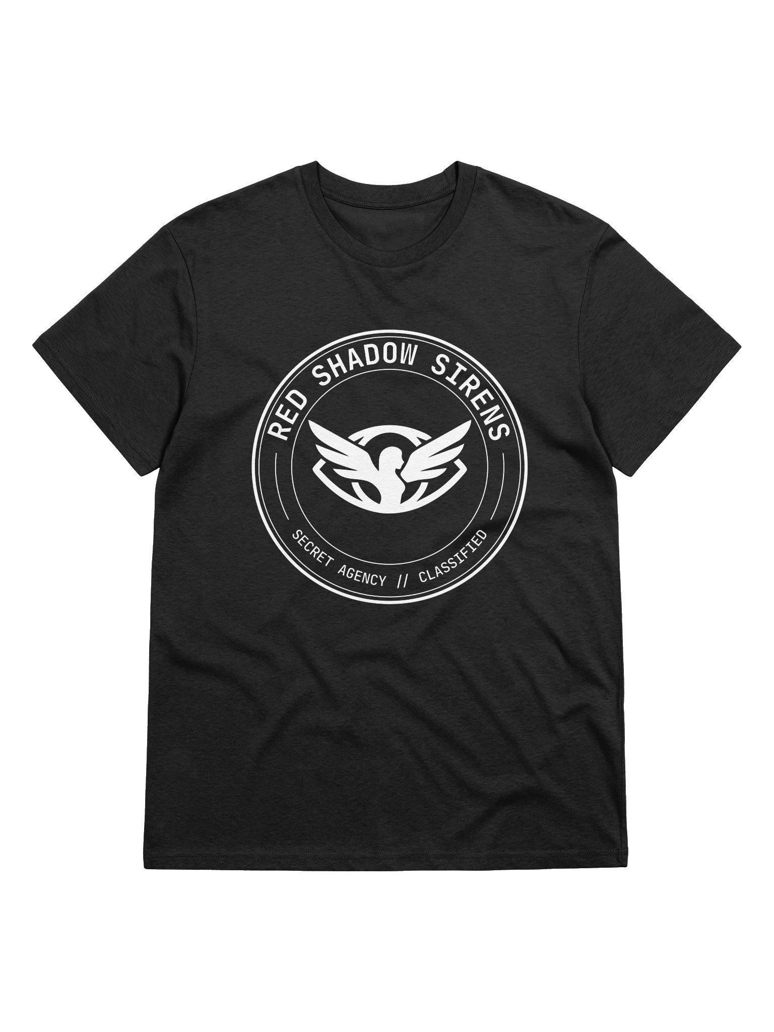 Organic cotton t-shirt (agency roundel logo, white) product image (1)