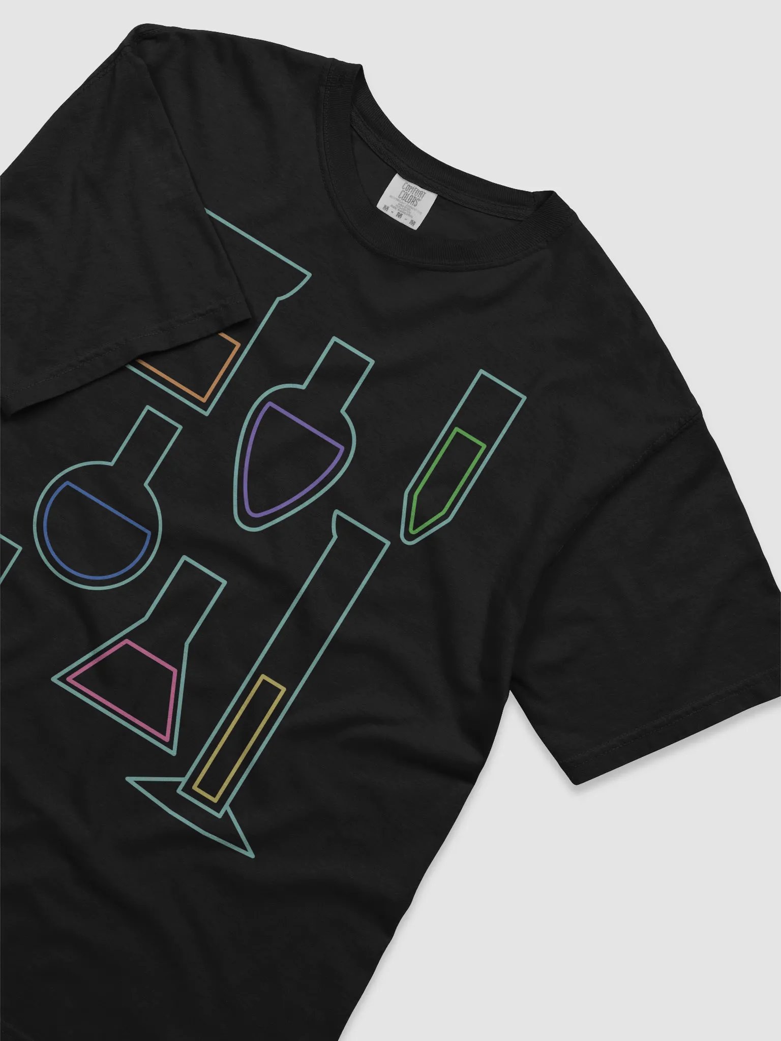 Chemistry Lab Lines T-Shirt - Comfort Colors product image (3)