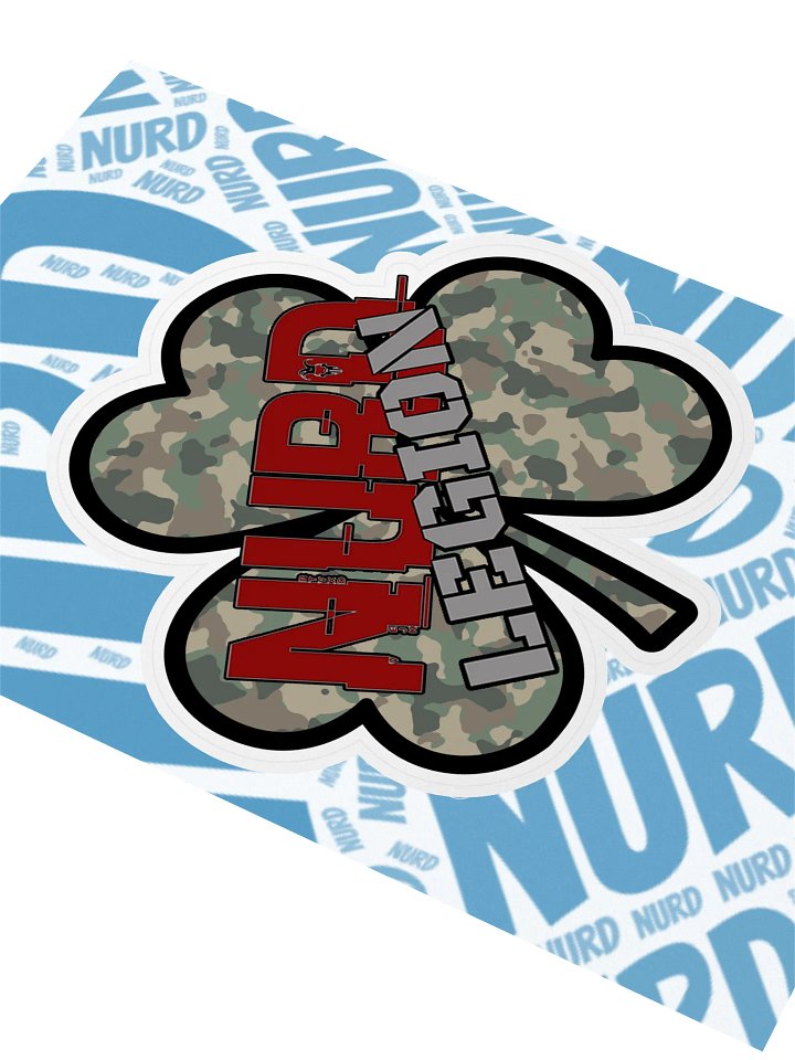 NurdLegion - Shamrock 2025 Kiss Cut Sticker product image (2)