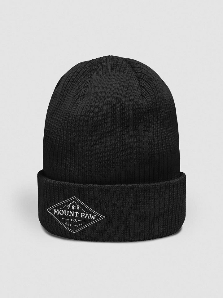Short Ribbed Beanie (Organic Cotton) product image (2)
