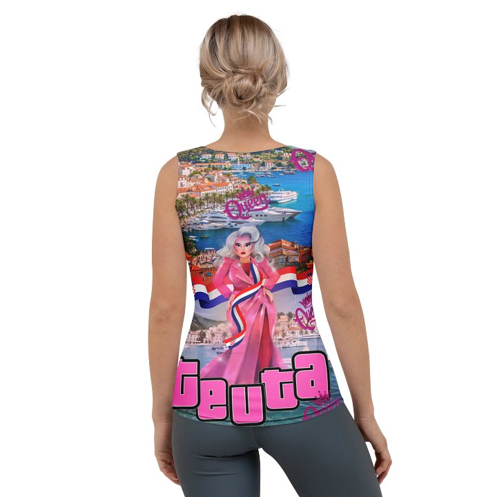 Empowerment All-Over Women's Tank Top Teuta product image (2)
