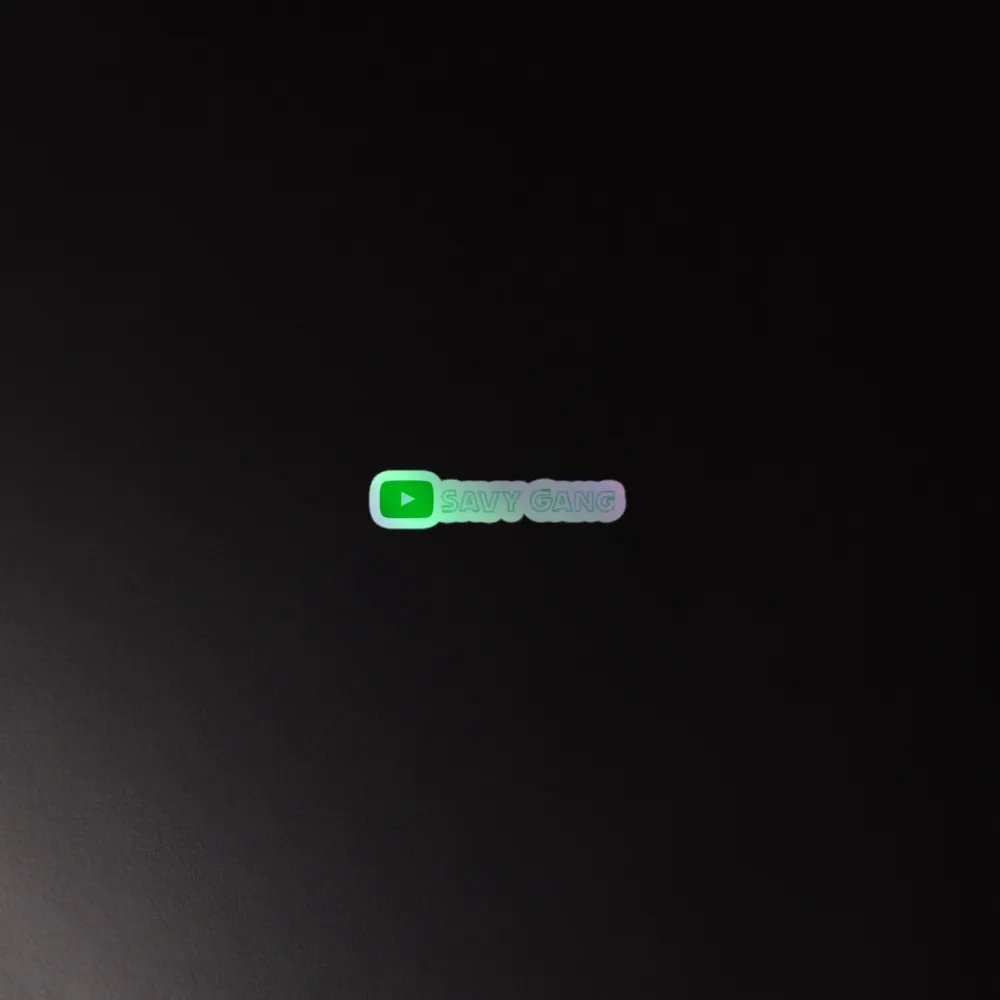 Green SAVYGANG Sticker product image (4)