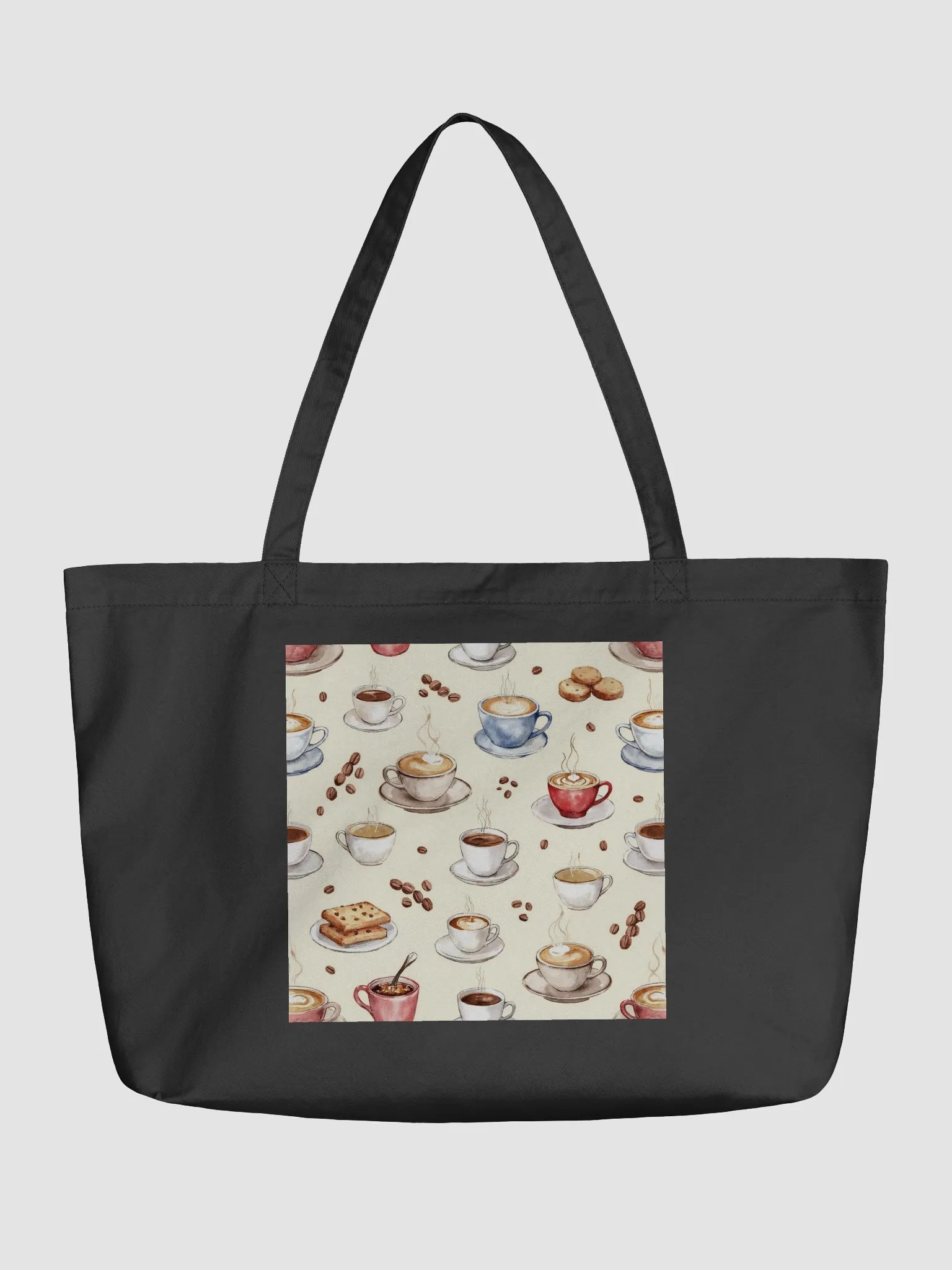 Pixxotia Brewed Elegance Organic Tote Bag product image (1)