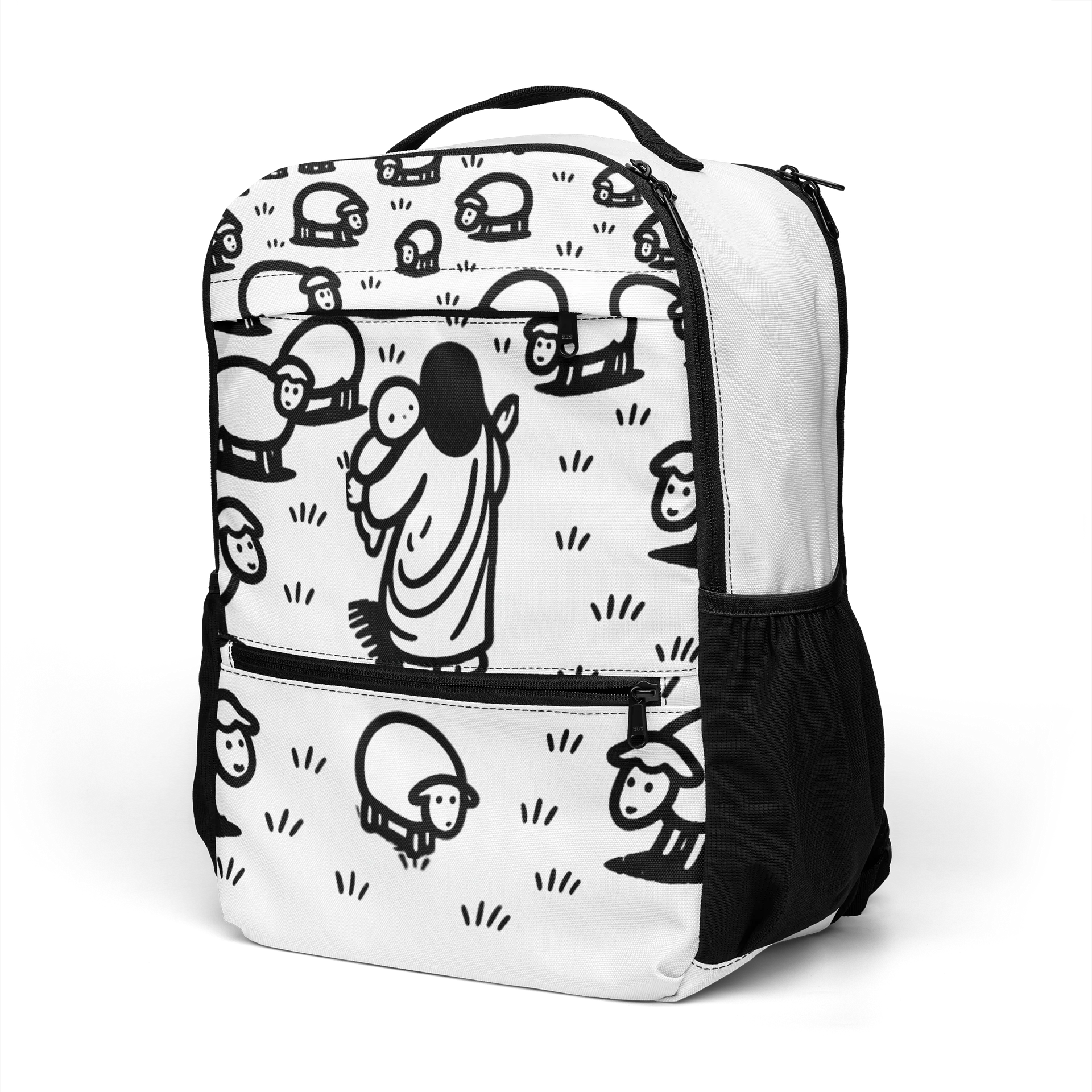 The Good Shepherd Doodle Utility Backpack product image (5)