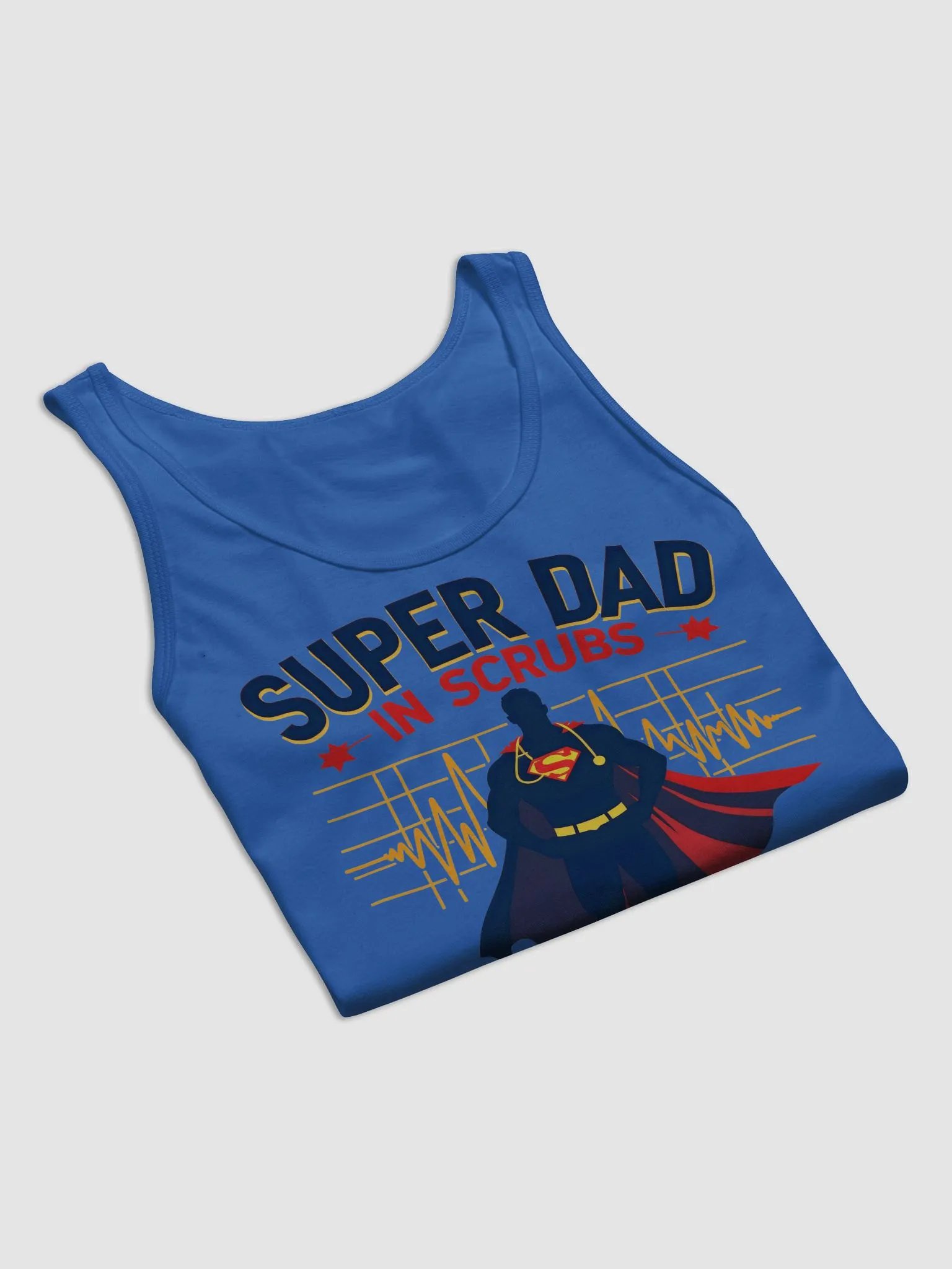 Super Dad in Scrubs Tribute Tank product image (31)