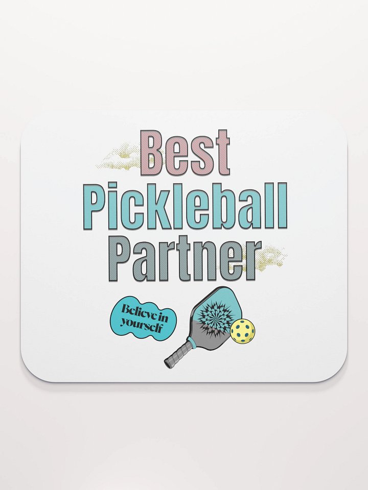 Best Pickleball Partner Mouse Pad product image (2)