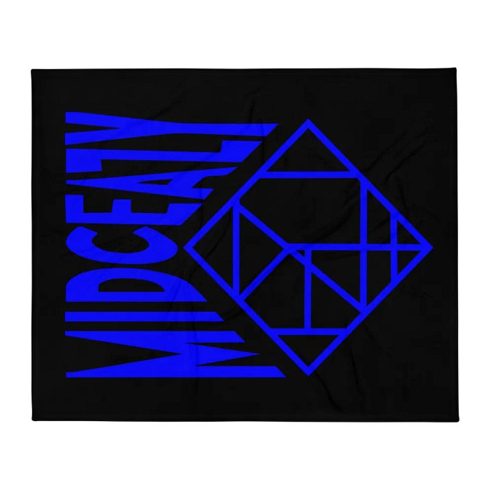 Mid Ceazy Throw Blanket 50" × 60" product image (2)