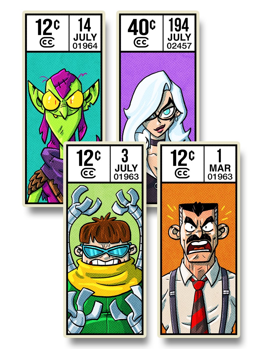 Spider Villains Sticker Pack product image (1)