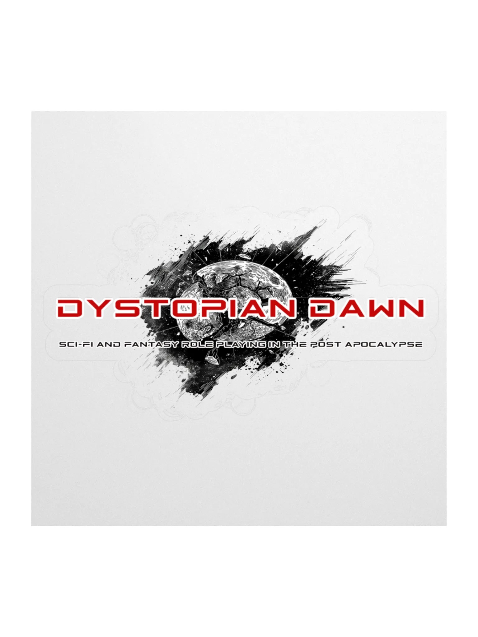 Dystopian Dawn - The Sticker (v1) product image (1)