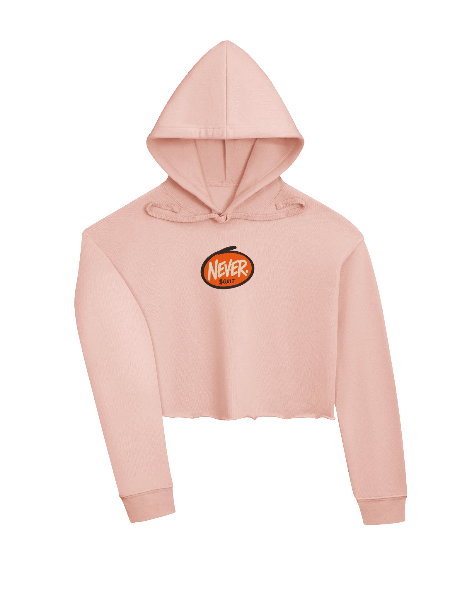 Circle Back Peach Crop Hoodie product image (3)