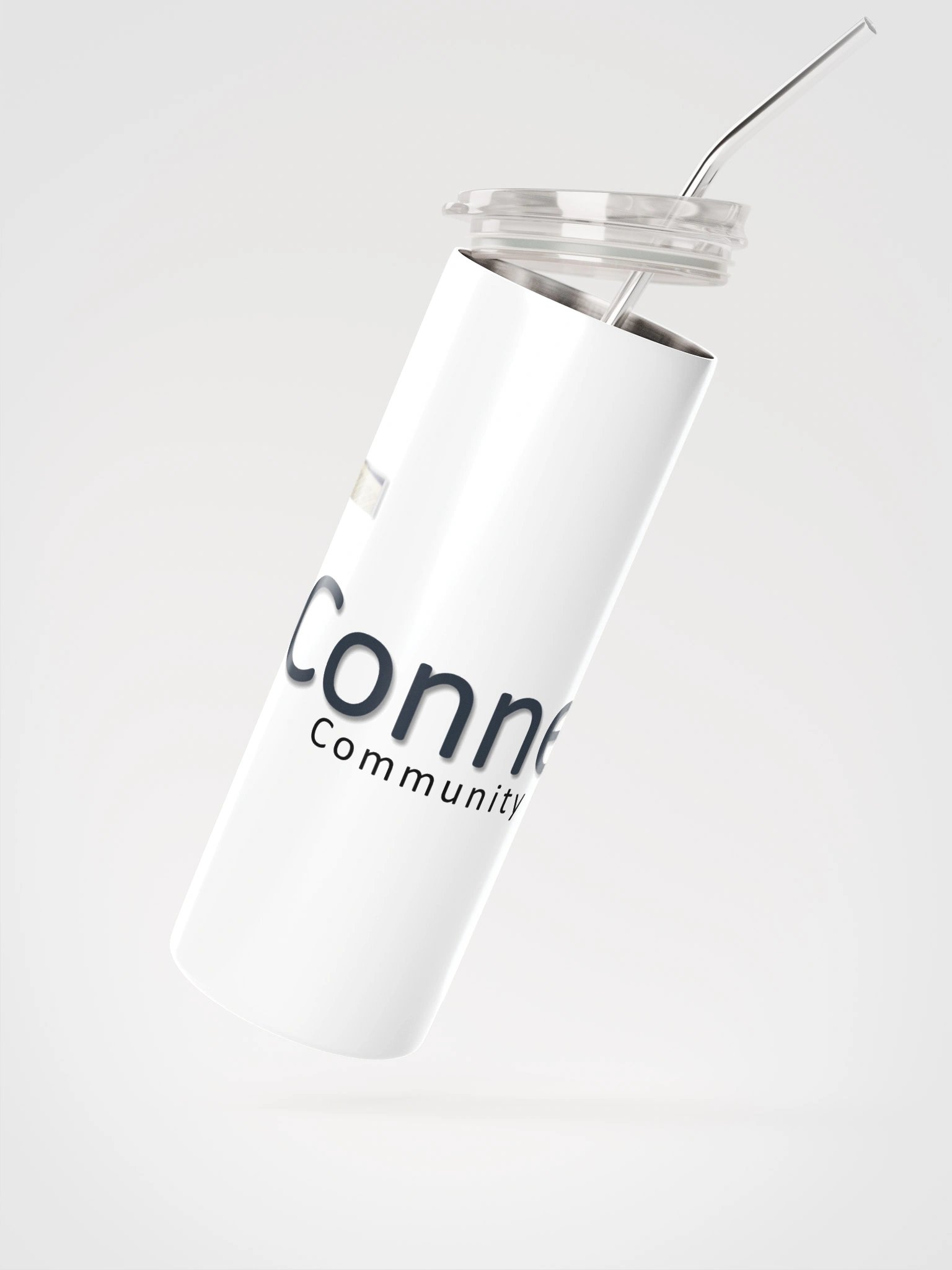 🤍 CCCH White Tumbler – Stay Filled. Stay Ready. product image (2)