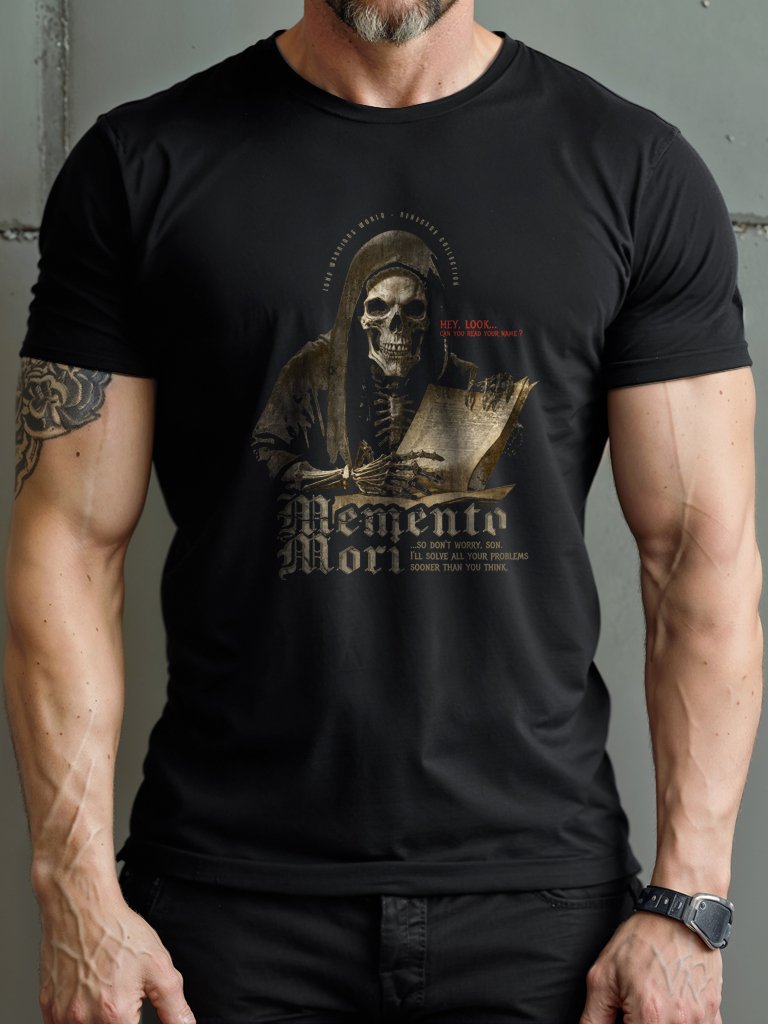 MEMENTO MORI... Can you read your name ? product image (2)
