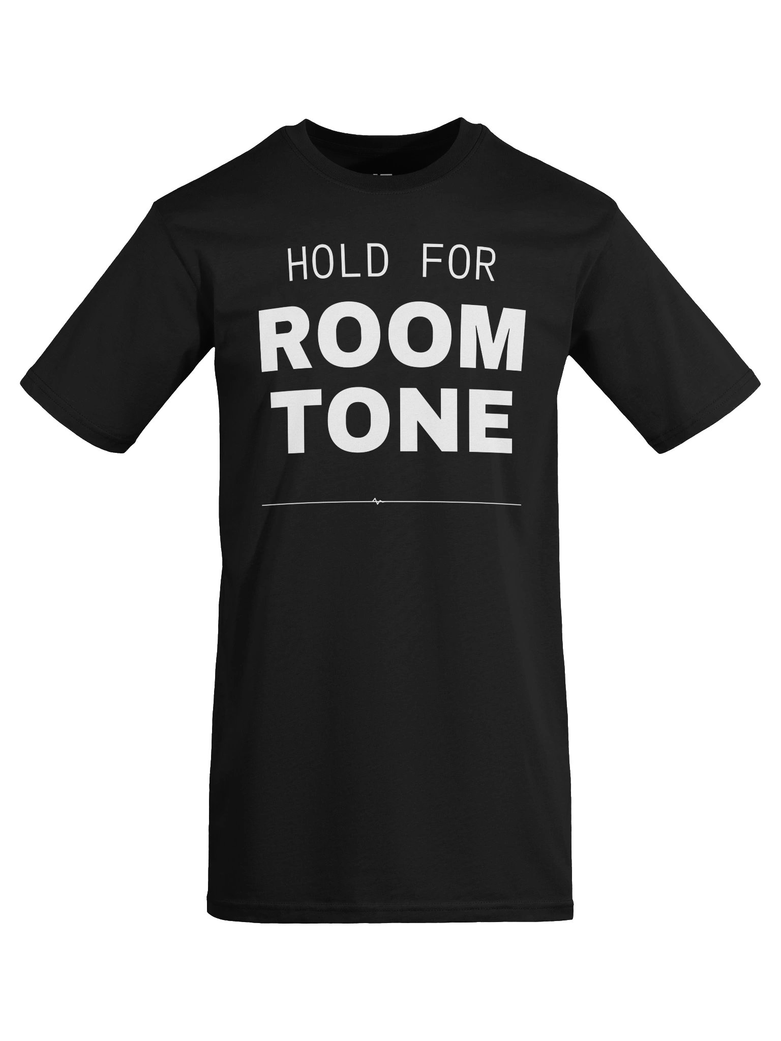 Hold for Room Tone | White Graphic Front product image (9)