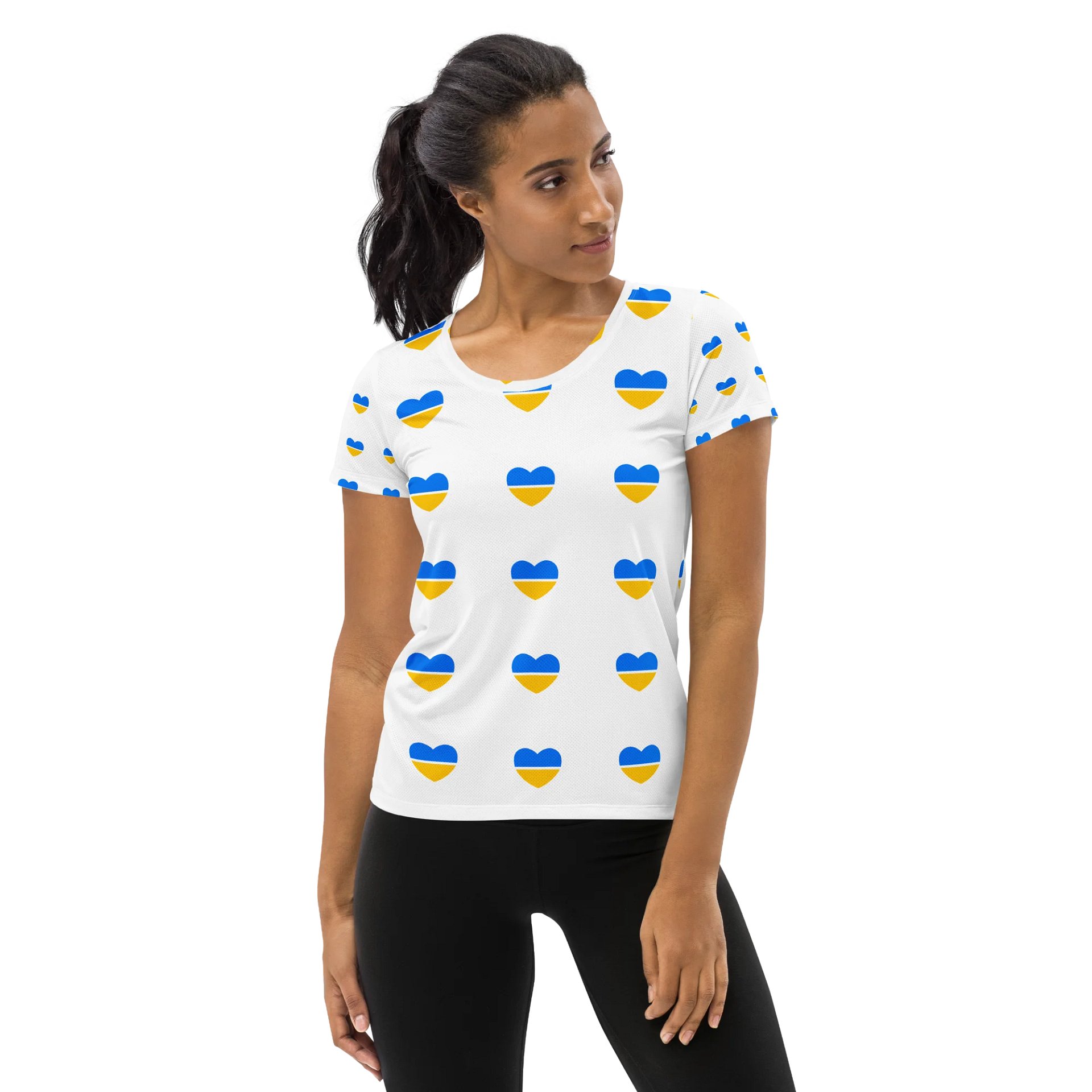 Hearty Grid Women's Athletic Tee product image (1)