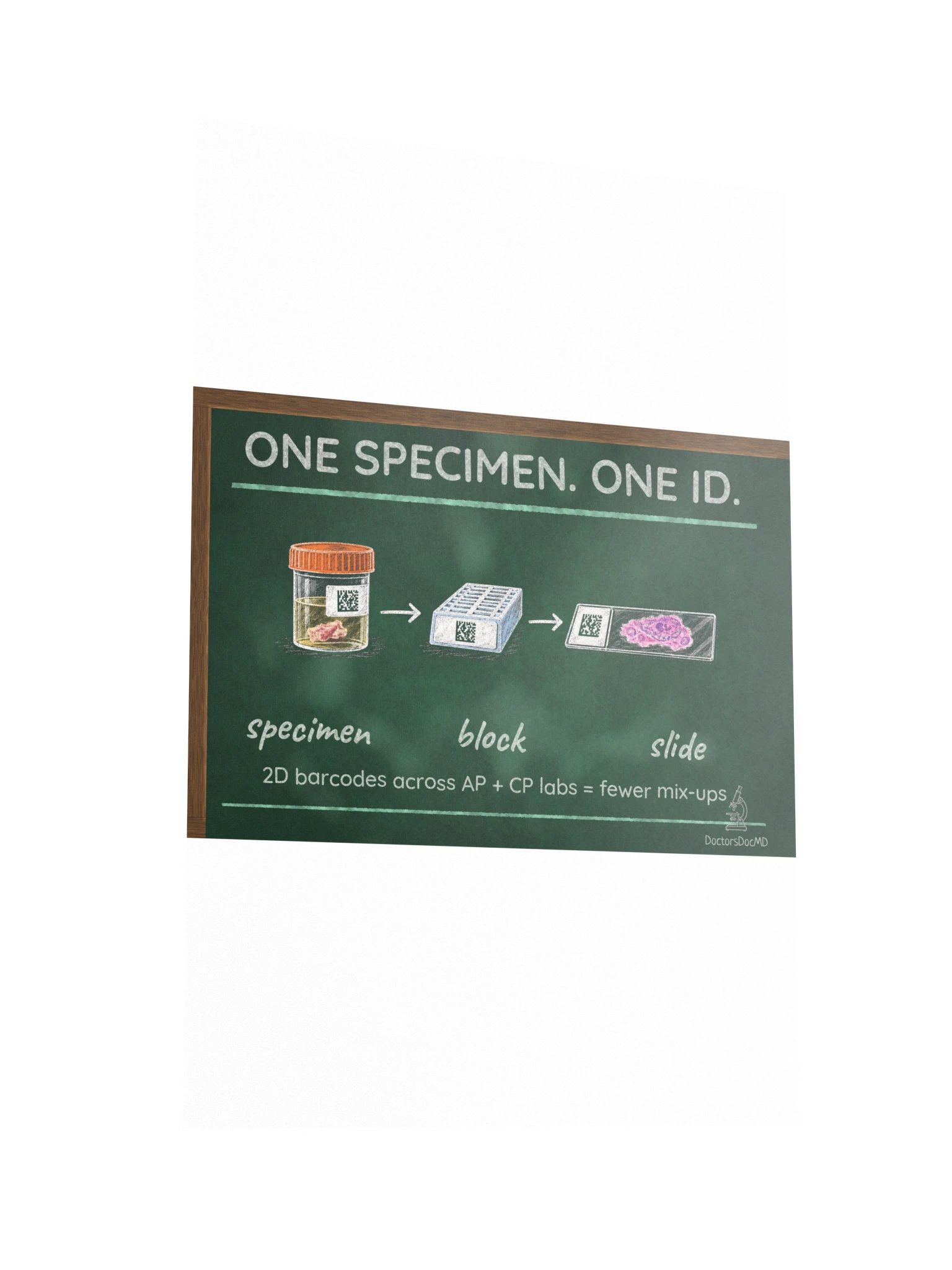 DoctorsDocMD - One Specimen. One ID. Poster product image (2)